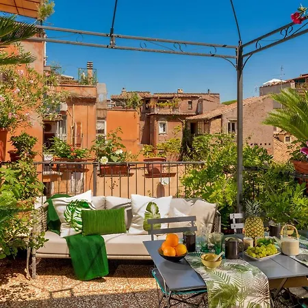 Stunning Flat With Terrace In Trastevere *