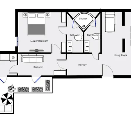 Stunning Flat With Terrace In Trastevere *