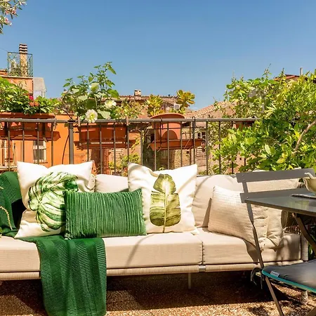 Stunning Flat With Terrace In Trastevere Lägenhet *